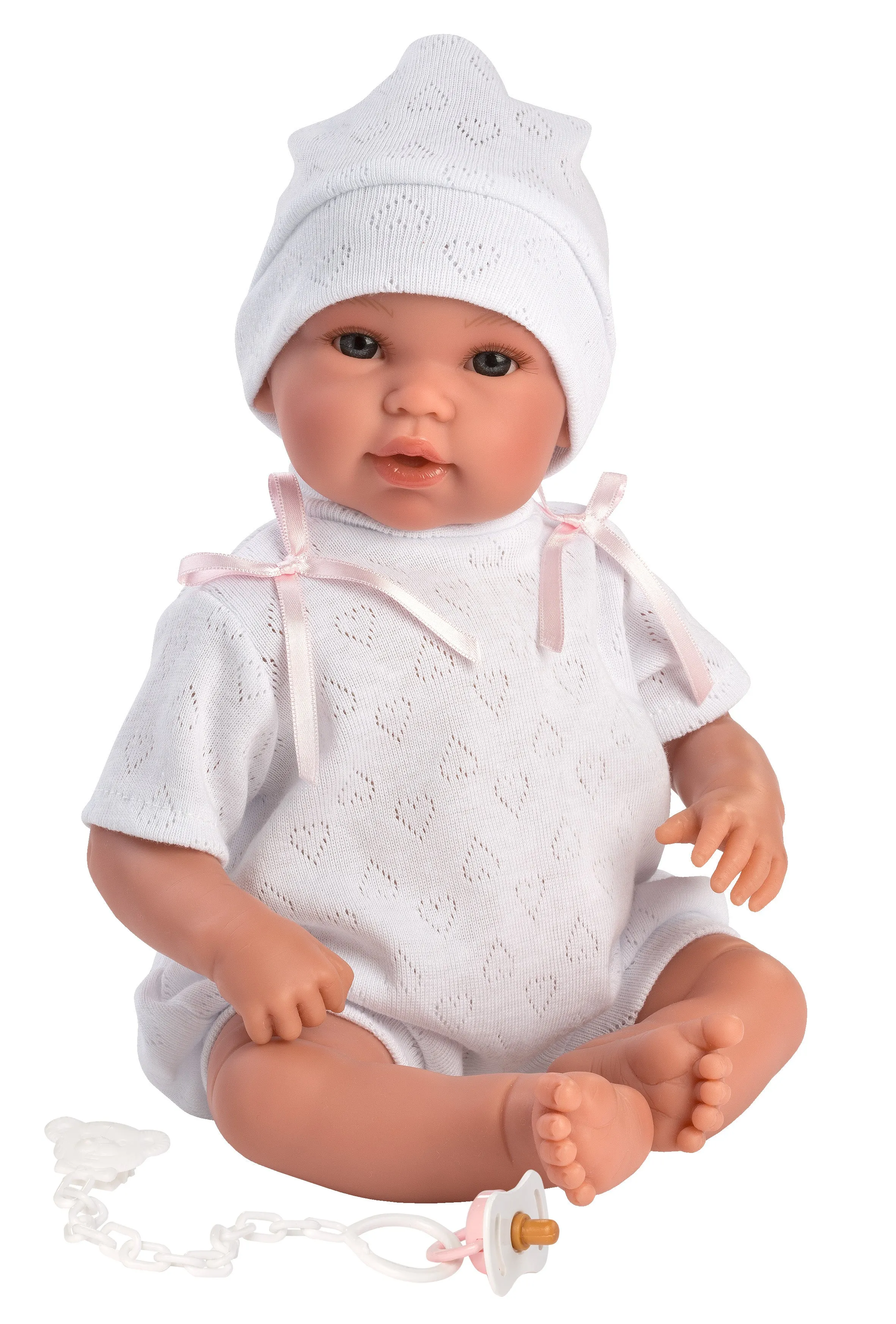 14" Soft Body Newborn Doll Avery with Hooded Bunny Jacket