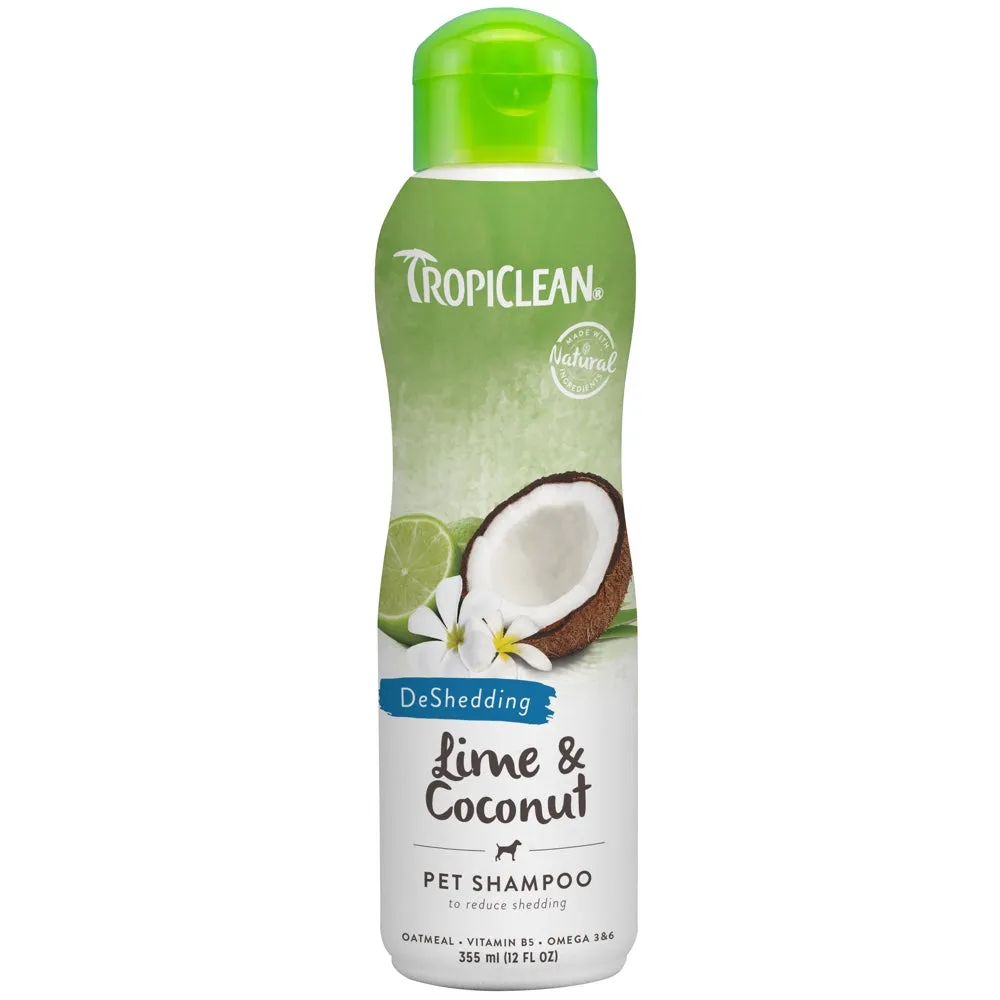 15% OFF: Tropiclean Lime & Coconut Shed Control Pet Shampoo