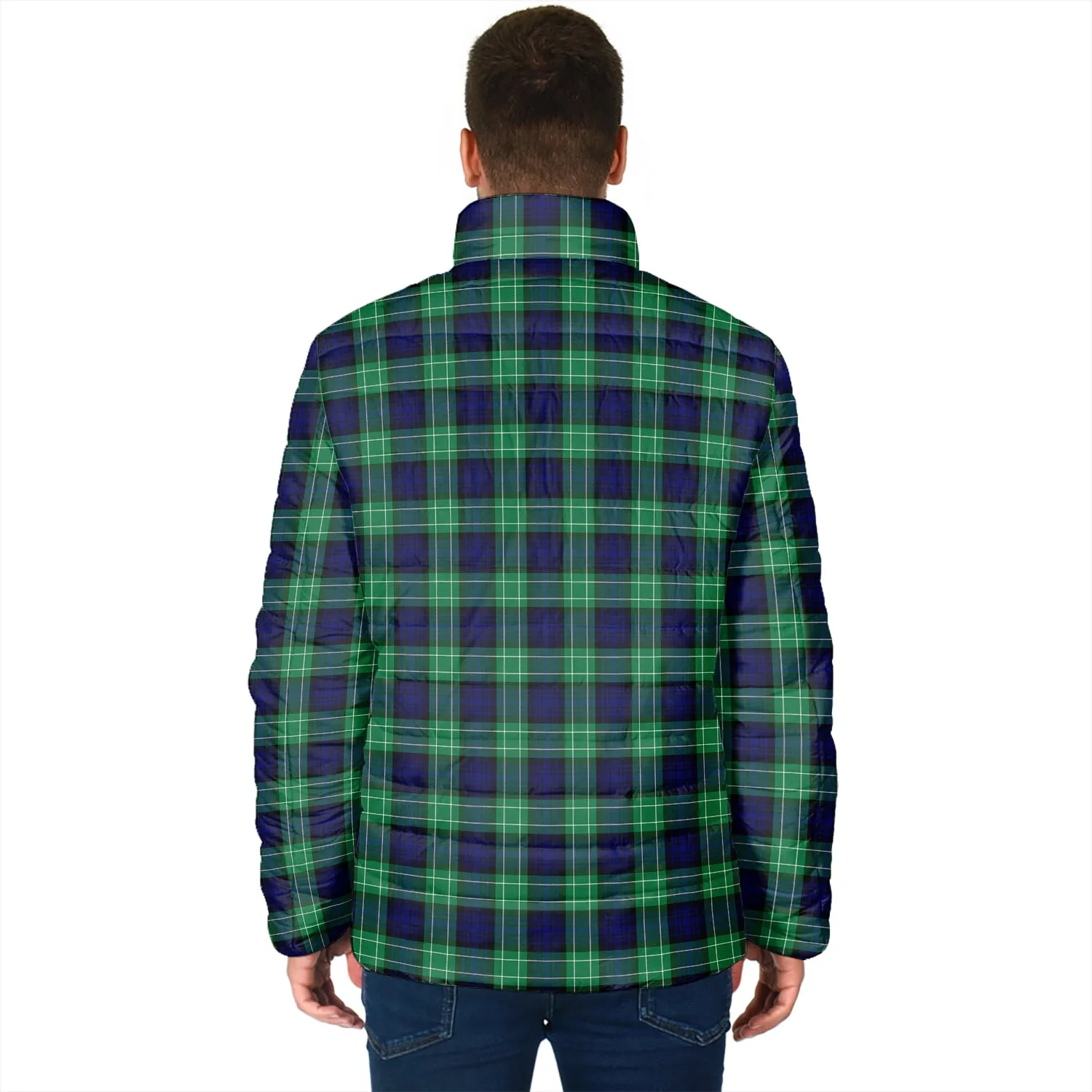 Abercrombie Tartan Padded Jacket with Family Crest