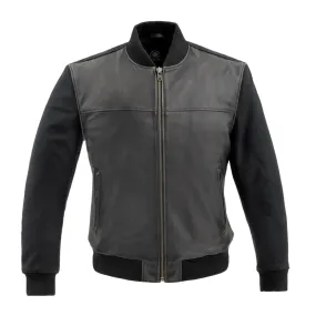 Andre Mens Varsity Leather Jacket