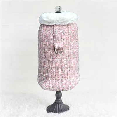 Annabella Dog Coat: Pearl