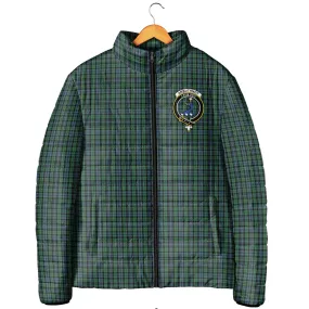 Arbuthnot Tartan Padded Jacket with Family Crest