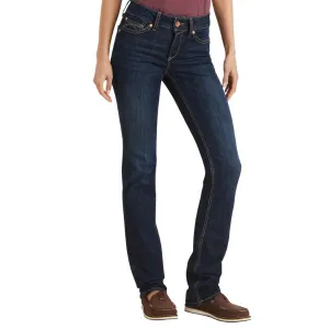 Ariat Womens R.E.A.L. Perfect Rise Straight Leg Greta Jeans