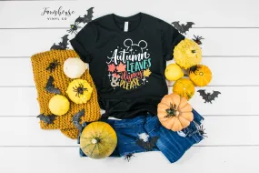 Autumn Leaves and Magical Please Shirt