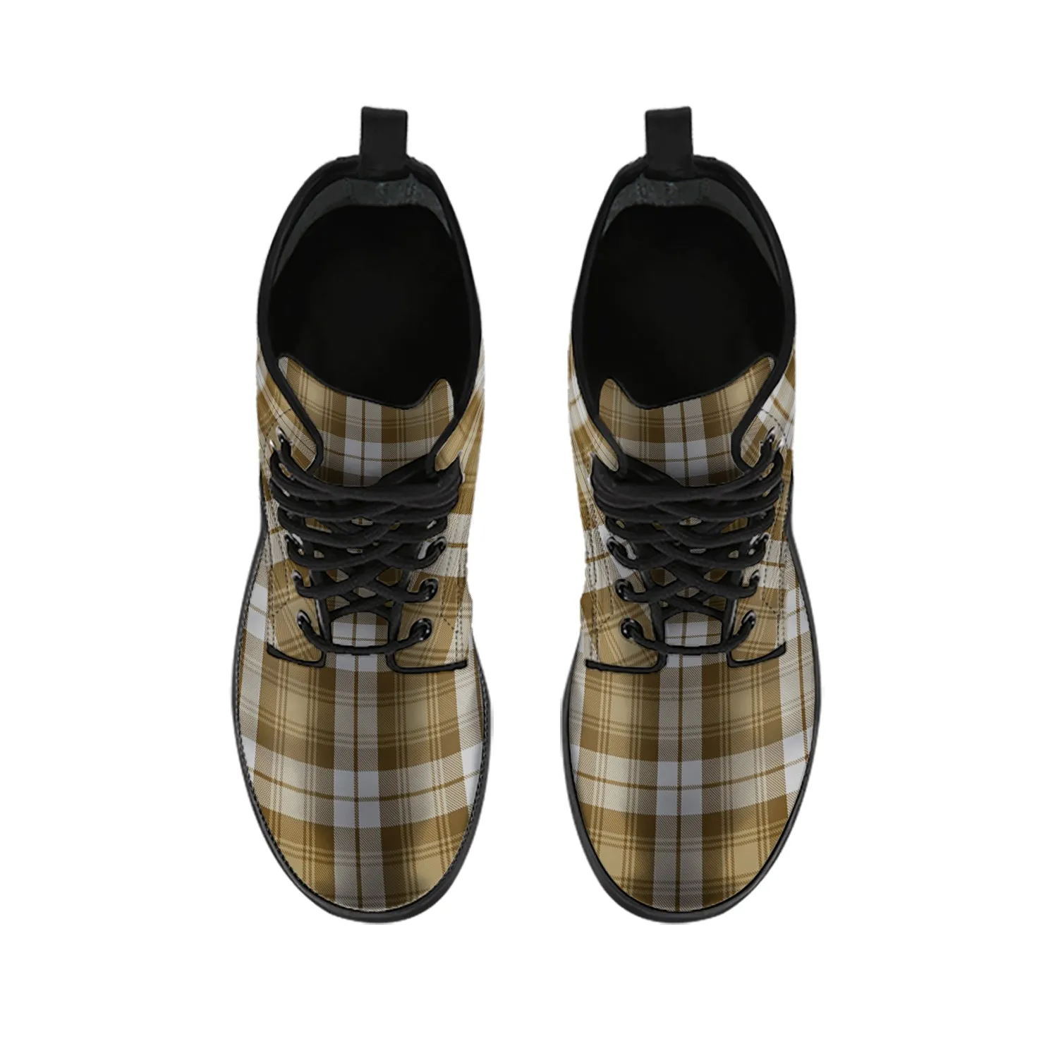 Baillie Dress Tartan Leather Boots