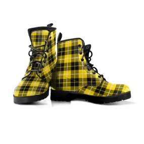 Barclay Dress Modern Tartan Leather Boots