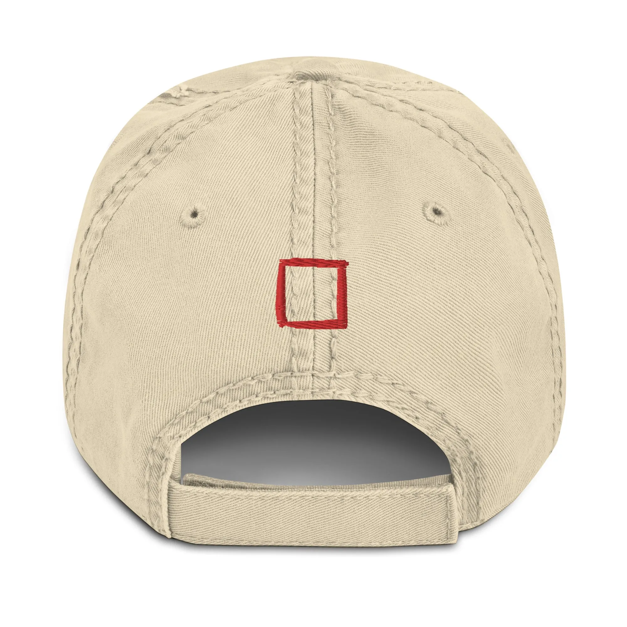 Bijou - Tan Distressed Hat