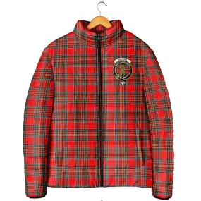 Binning Tartan Padded Jacket with Family Crest