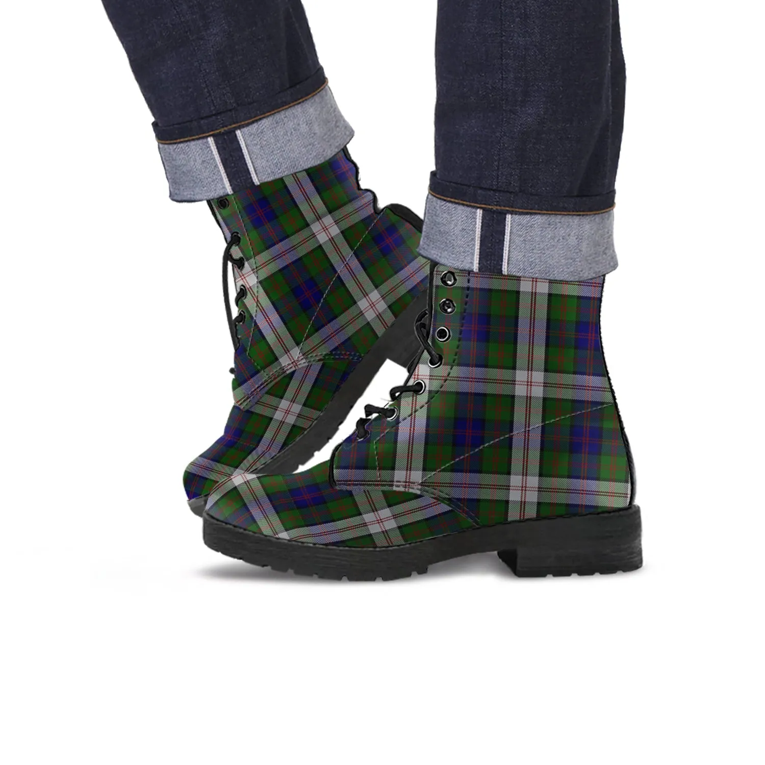 Blair Dress Tartan Leather Boots