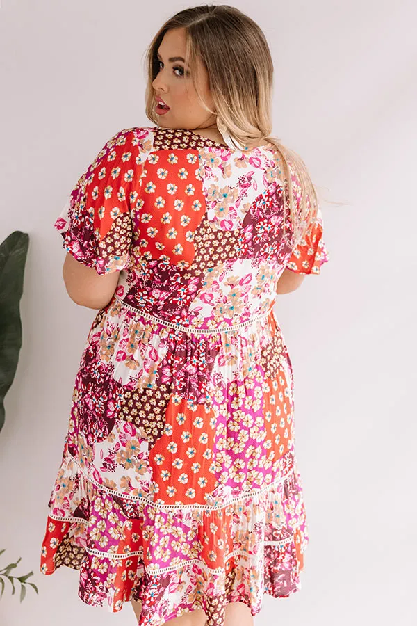 Blooms For Days Babydoll Dress Curves