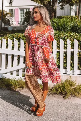 Blooms For Days Babydoll Dress