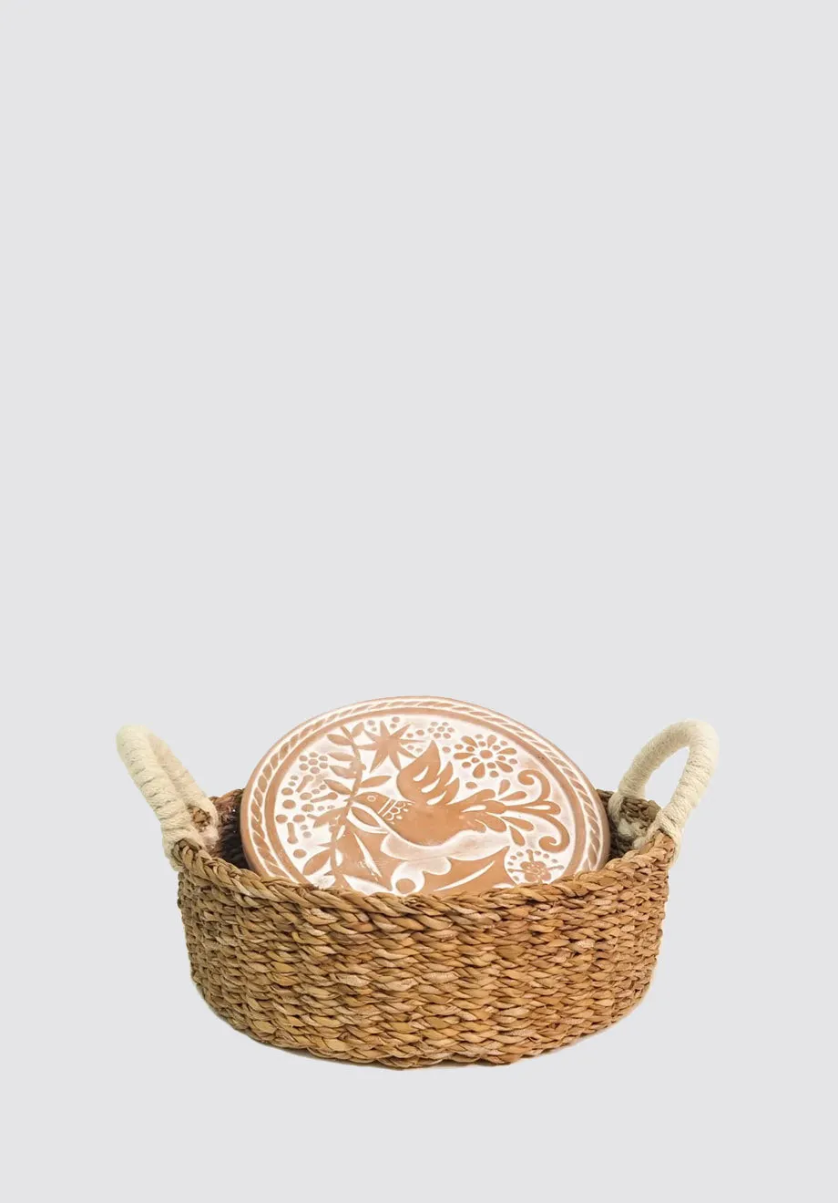 Bread Warmer & Basket | Bird Round