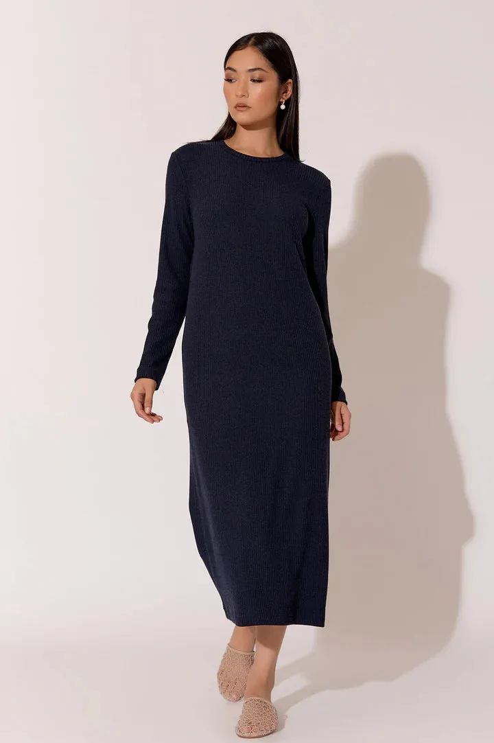 Brielle Knit Dress - Navy