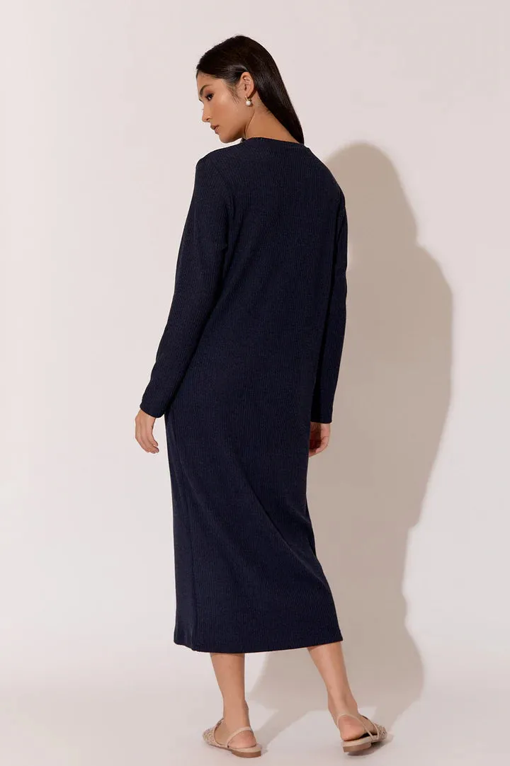 Brielle Knit Dress - Navy