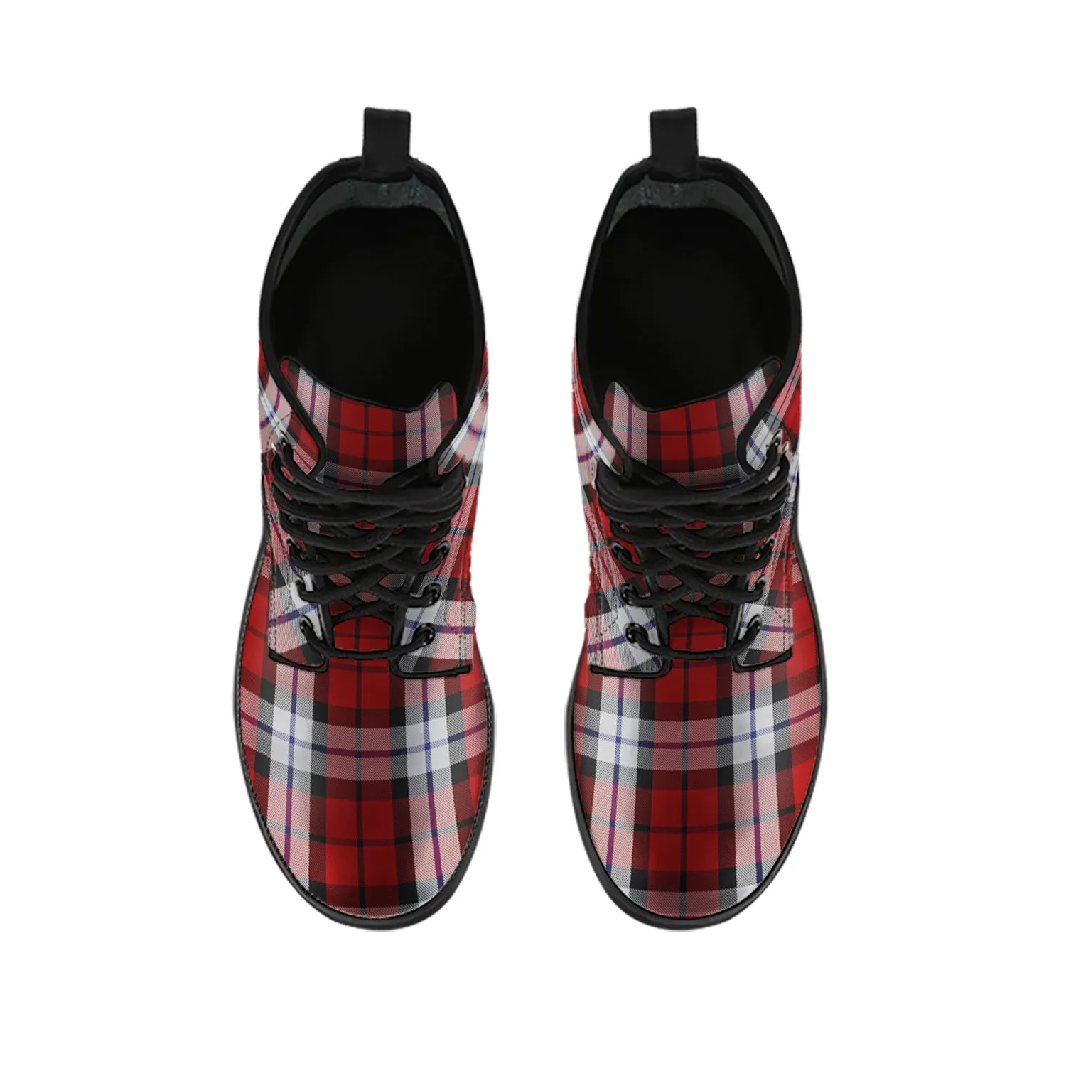 Brodie Dress Tartan Leather Boots