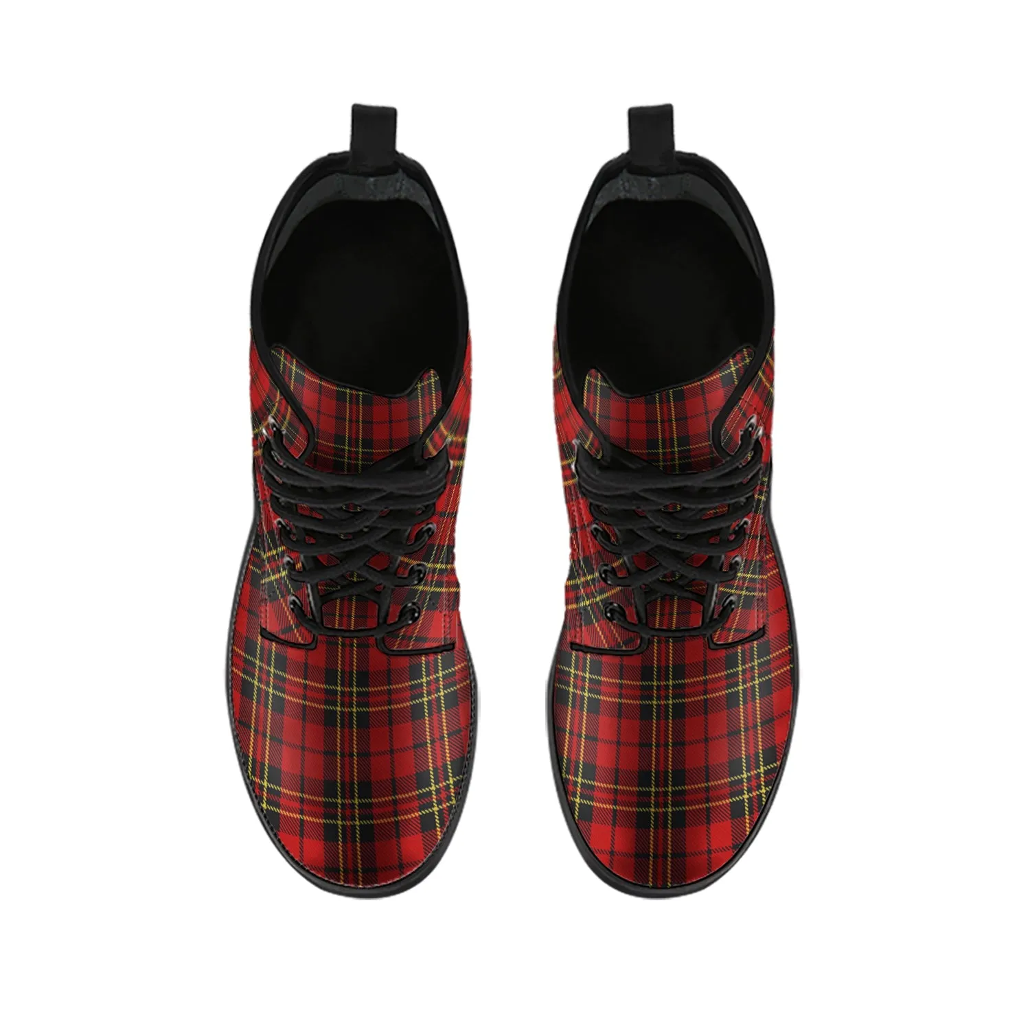 Brodie Tartan Leather Boots