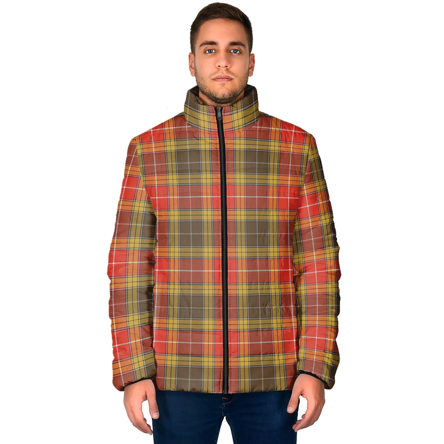 Buchanan Old Set Weathered Tartan Padded Jacket