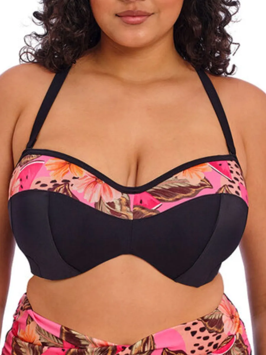 Cabana Nights Bandeau Bikini Top - Multi