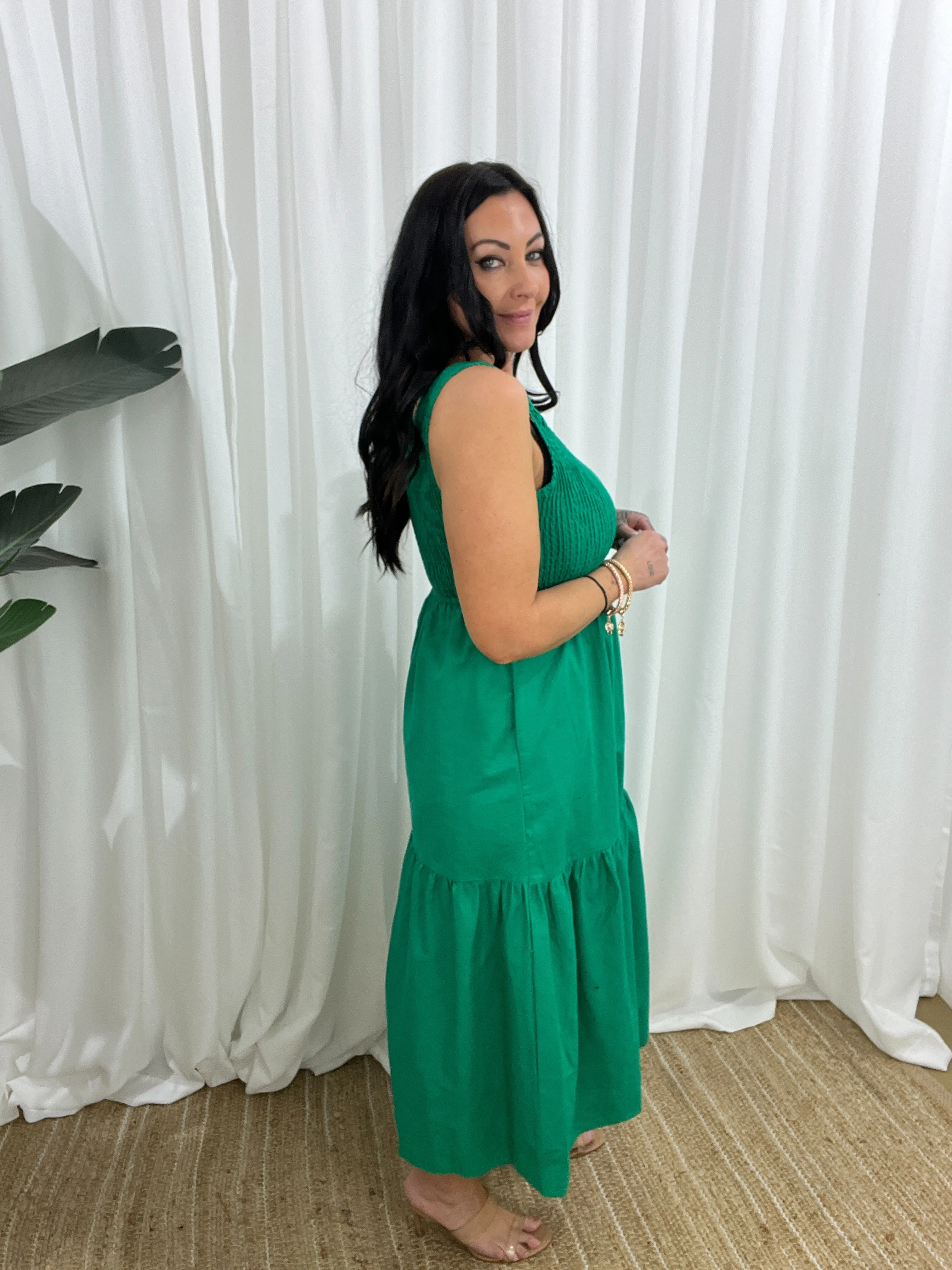 Callen Dress - Green