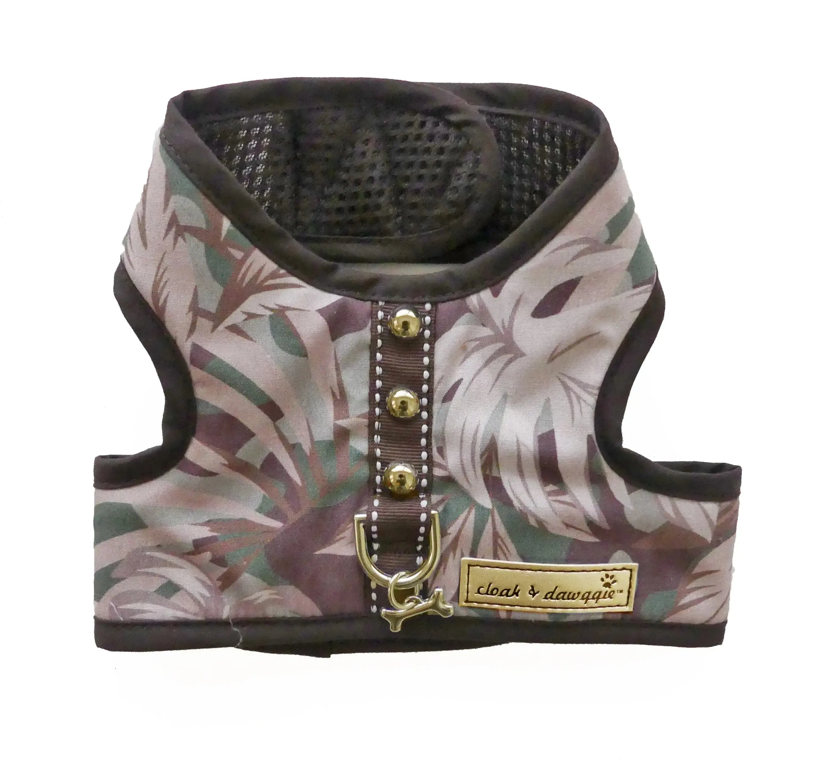 Camo - Camo Floral  XXXS Teacup Dog Harness Vest 2 LBS to 8 LBS