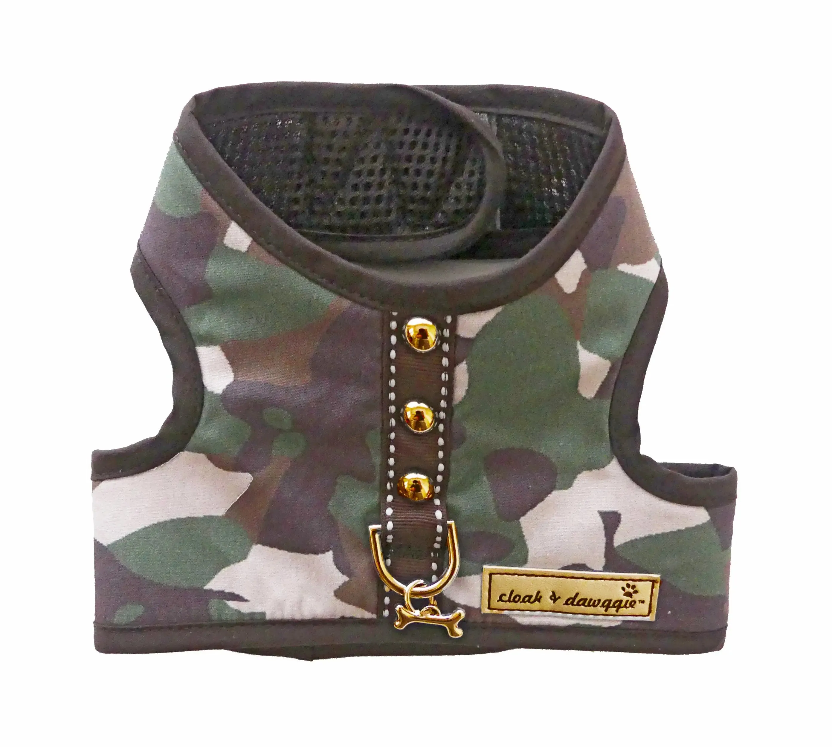 Camo - Camo Floral  XXXS Teacup Dog Harness Vest 2 LBS to 8 LBS