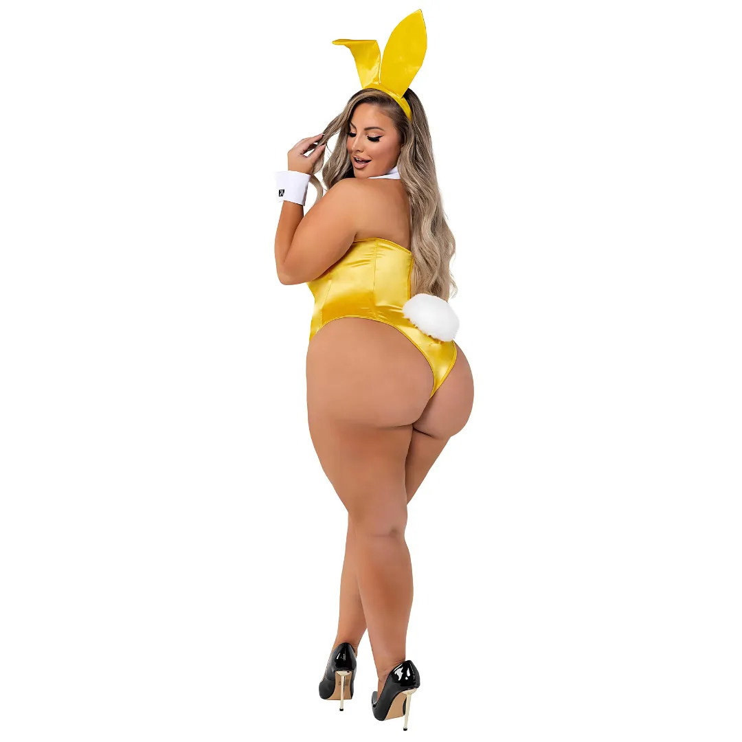 Classic Playboy Bunny Costume - 7 Colours