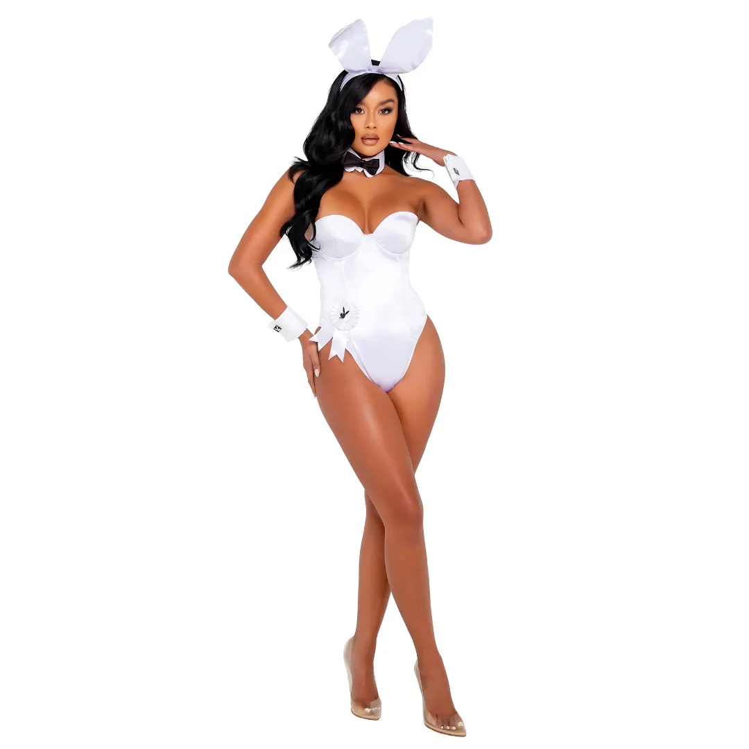 Classic Playboy Bunny Costume - 7 Colours