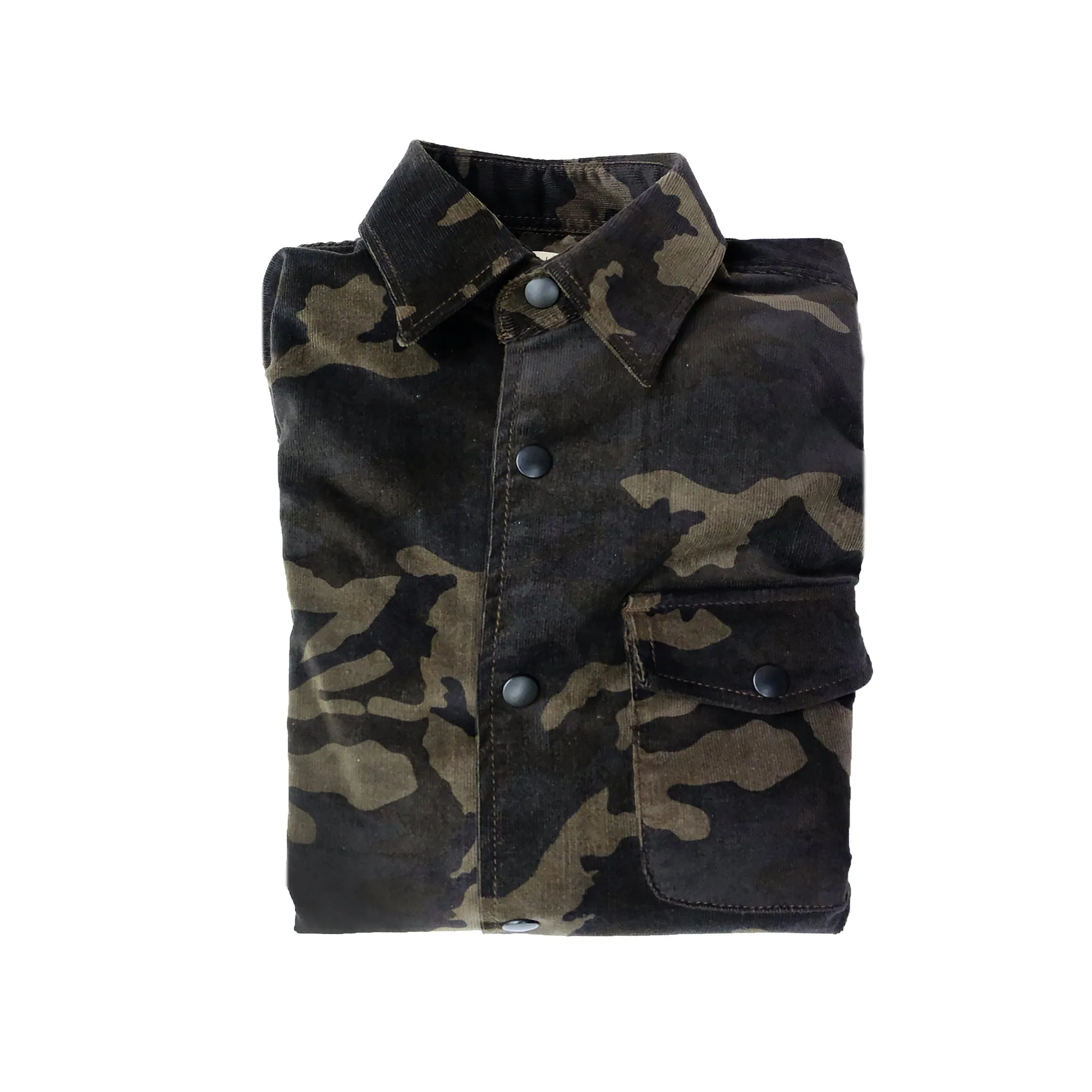 CORD CAMO OVERSHIRT