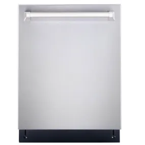 Cosmo 24-Inch Built-In Tall Tub Dishwasher Fingerprint Resistant Stainless Steel (COS-DIS6502)