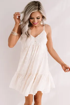 Craving Pina Coladas Shift Dress In Cream