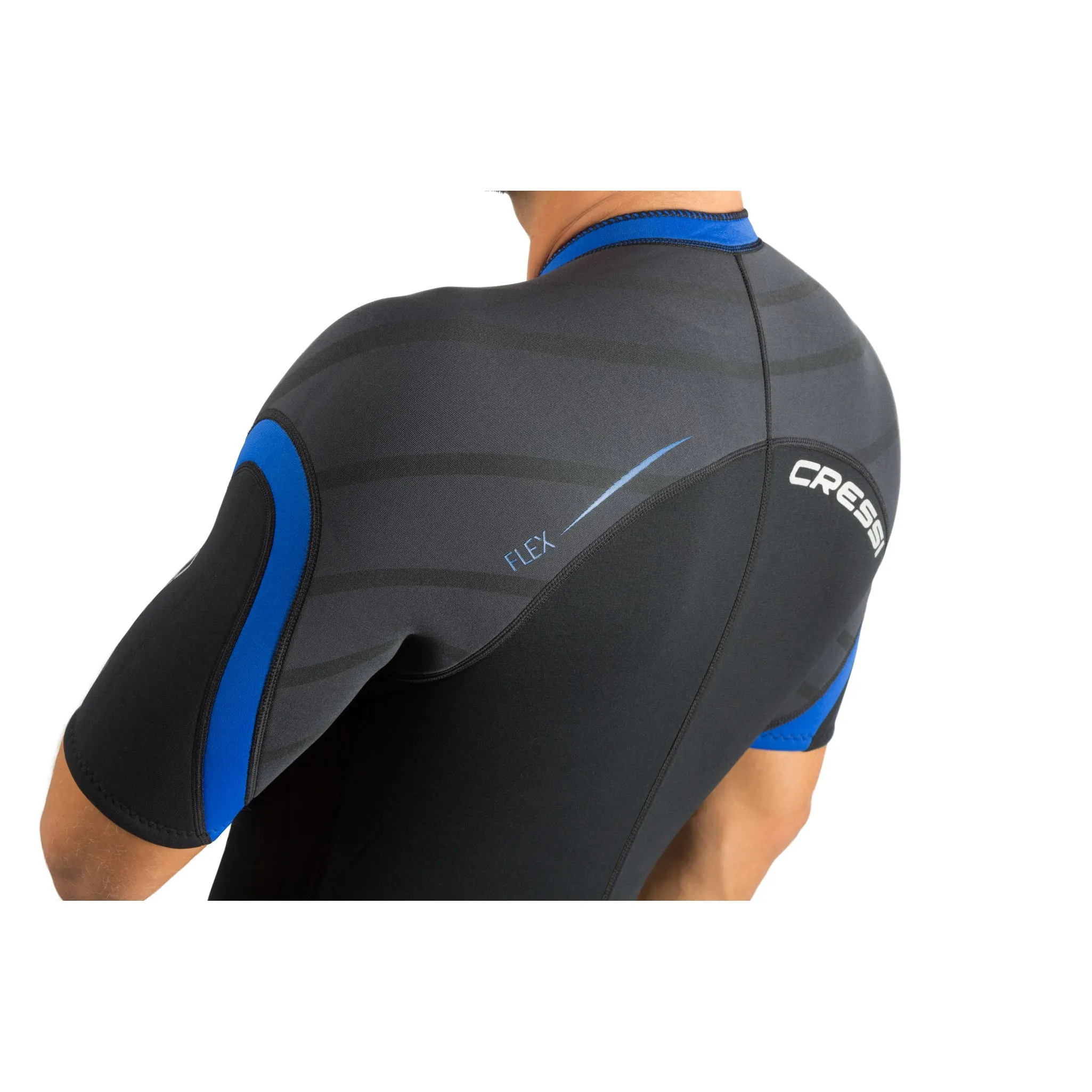 Cressi 2.5mm Man Playa Flex Front-Zip Short Wetsuit