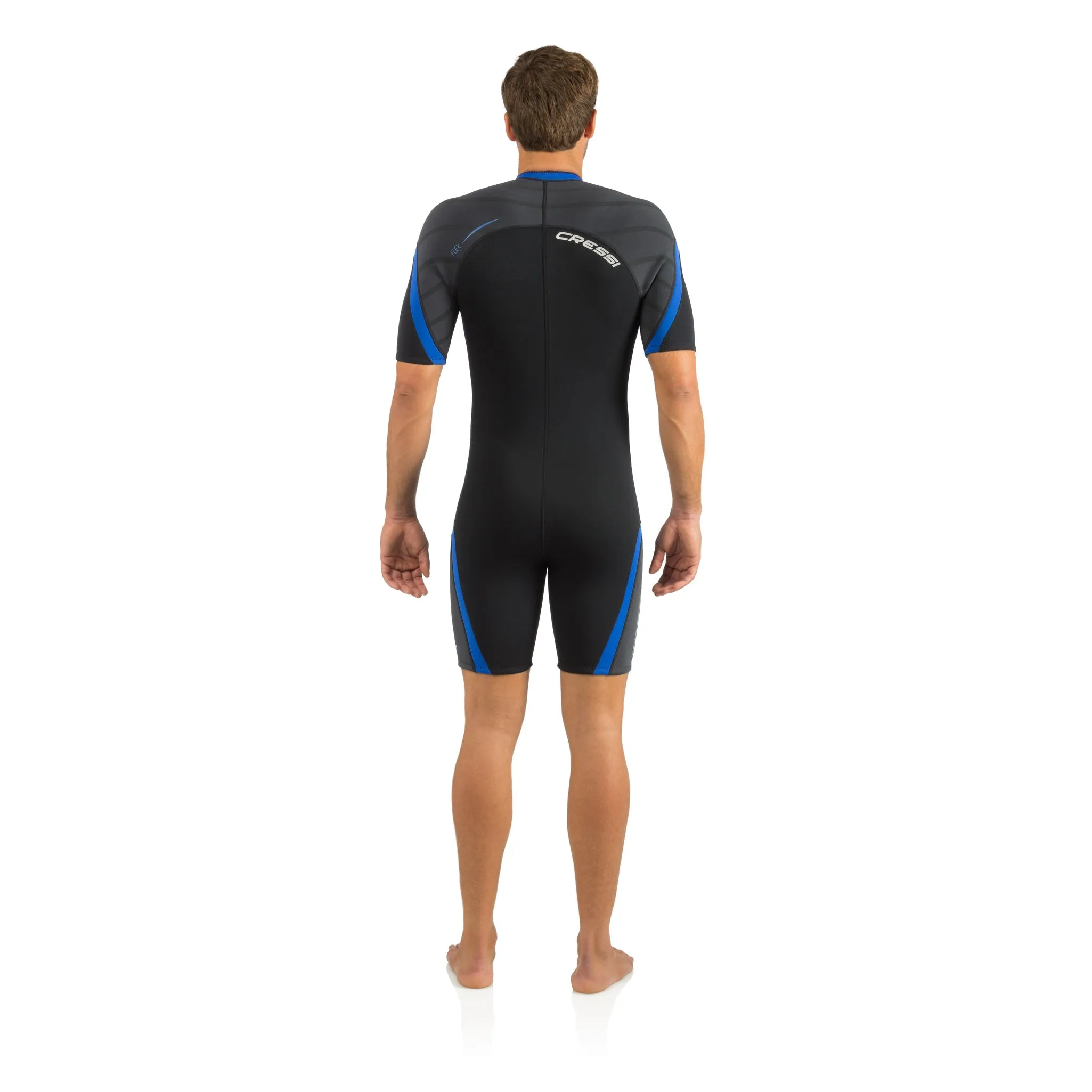 Cressi 2.5mm Man Playa Flex Front-Zip Short Wetsuit