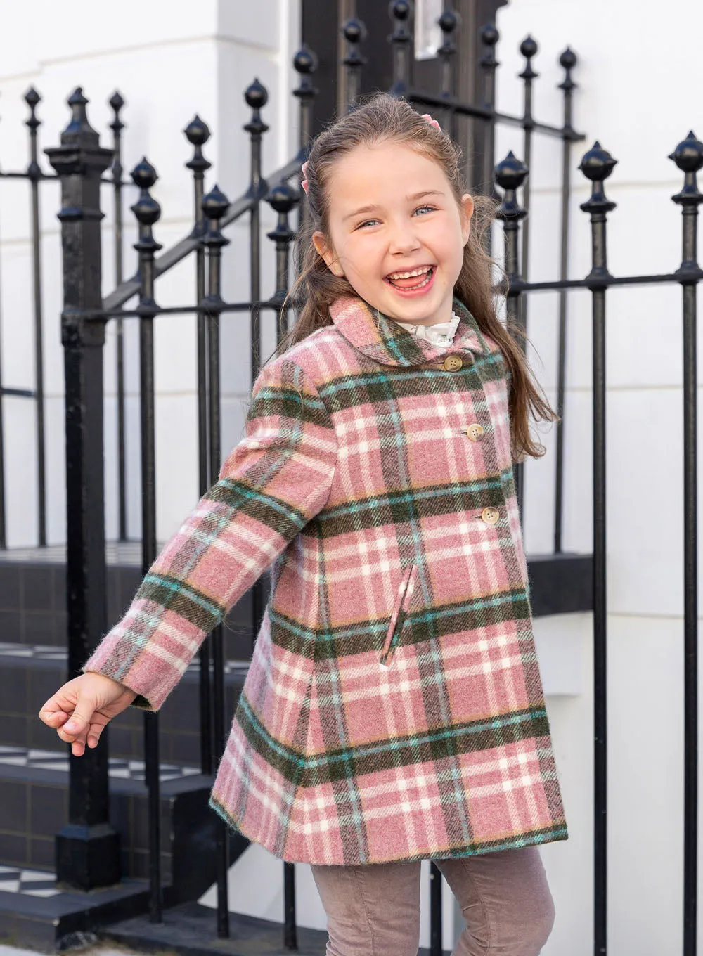 Darcy Check Coat