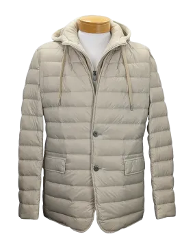 Digel Portofino Down Fill Quilted Hooded Jacket