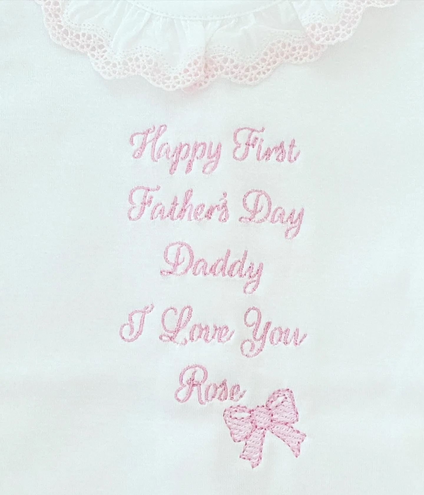 Frilly Fathers Day Vest