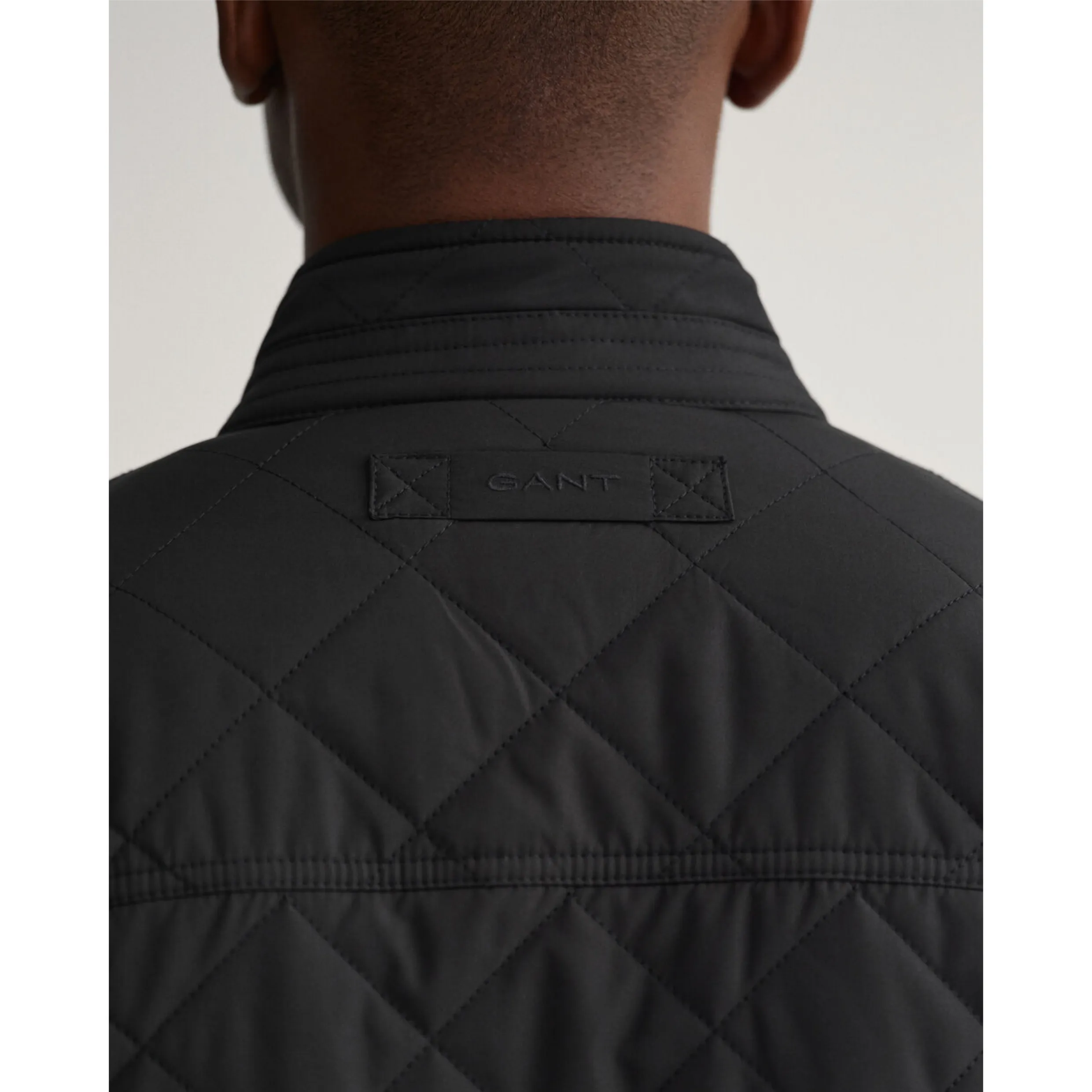 GANT Quilted Windcheater Jacket Black 7006080