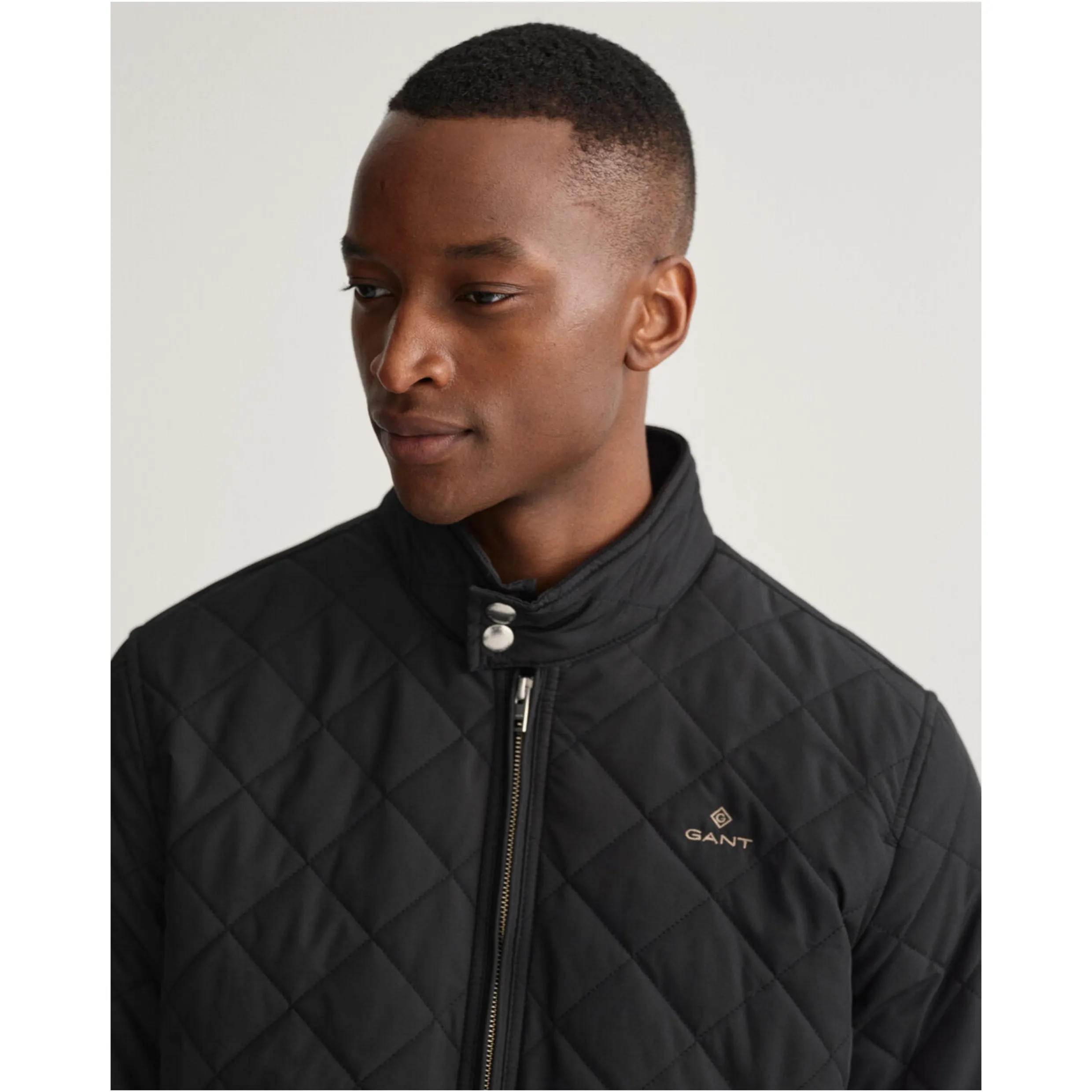 GANT Quilted Windcheater Jacket Black 7006080