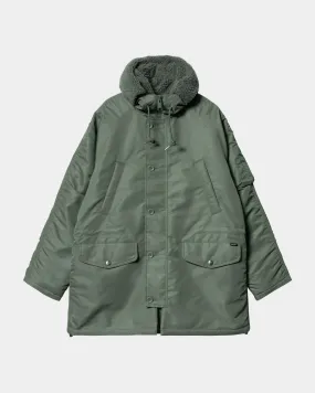 Hooded Olten Parka | Duck Green