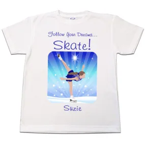 Ice Skating Dreams T Shirt