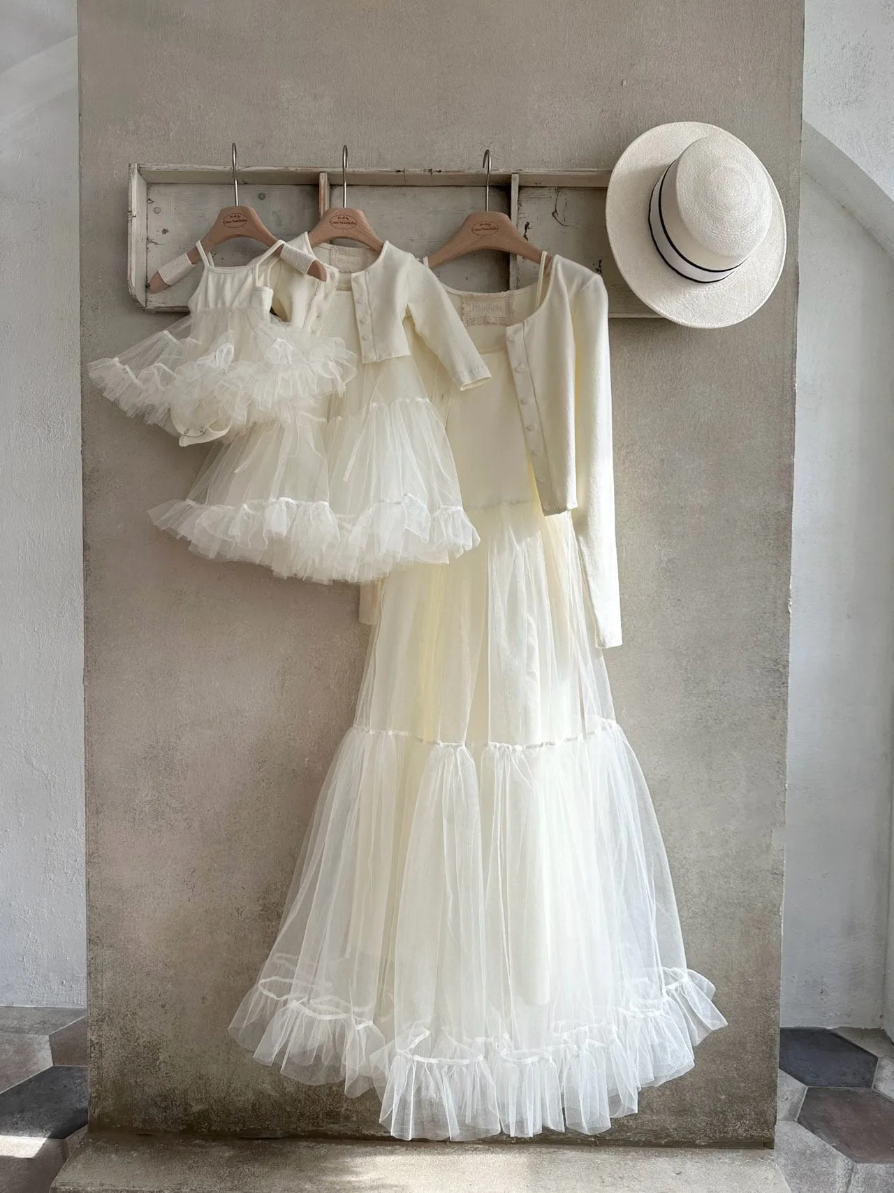 Innes Tulle Dress Romper_Cream