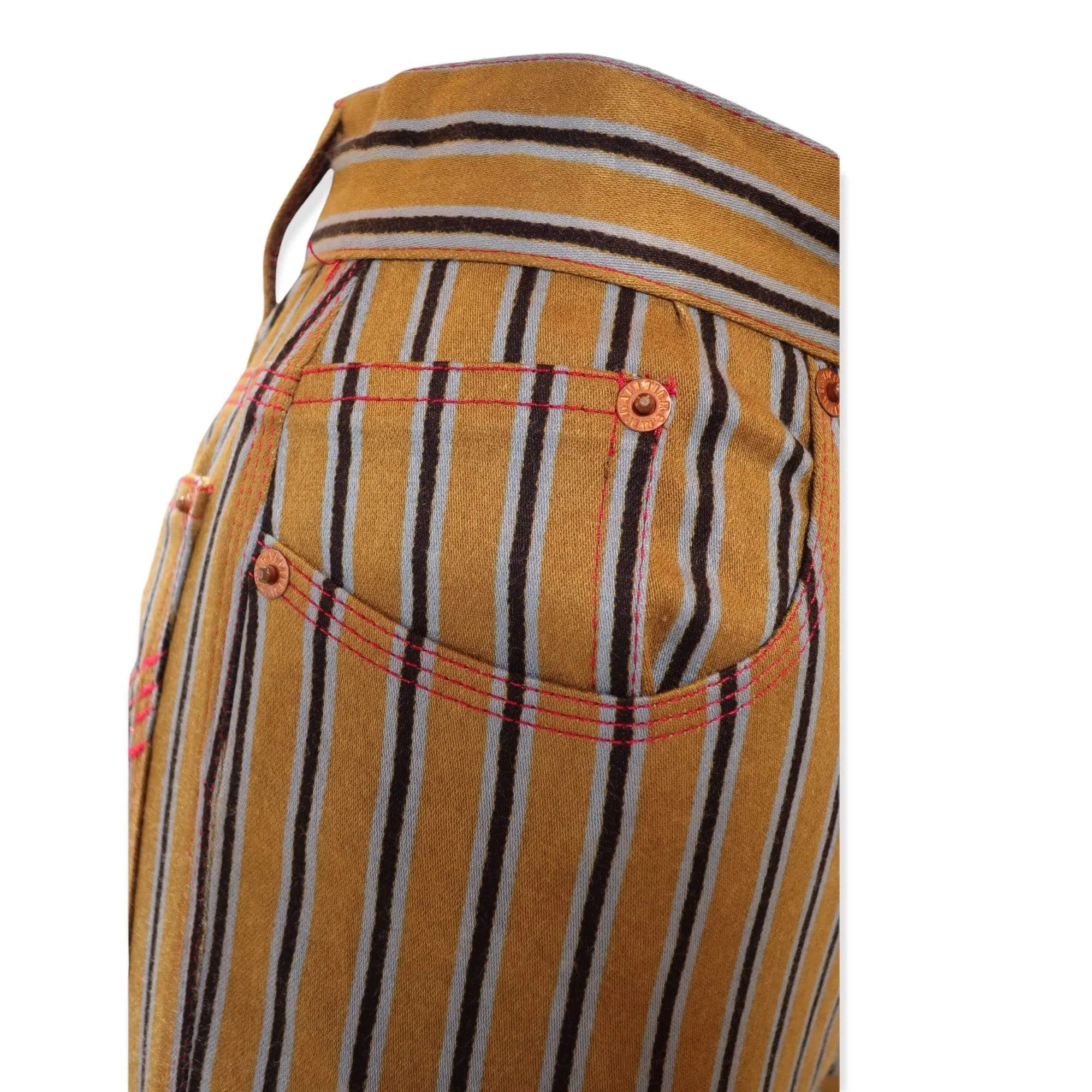 Jean Paul Gaultier Striped Jeans