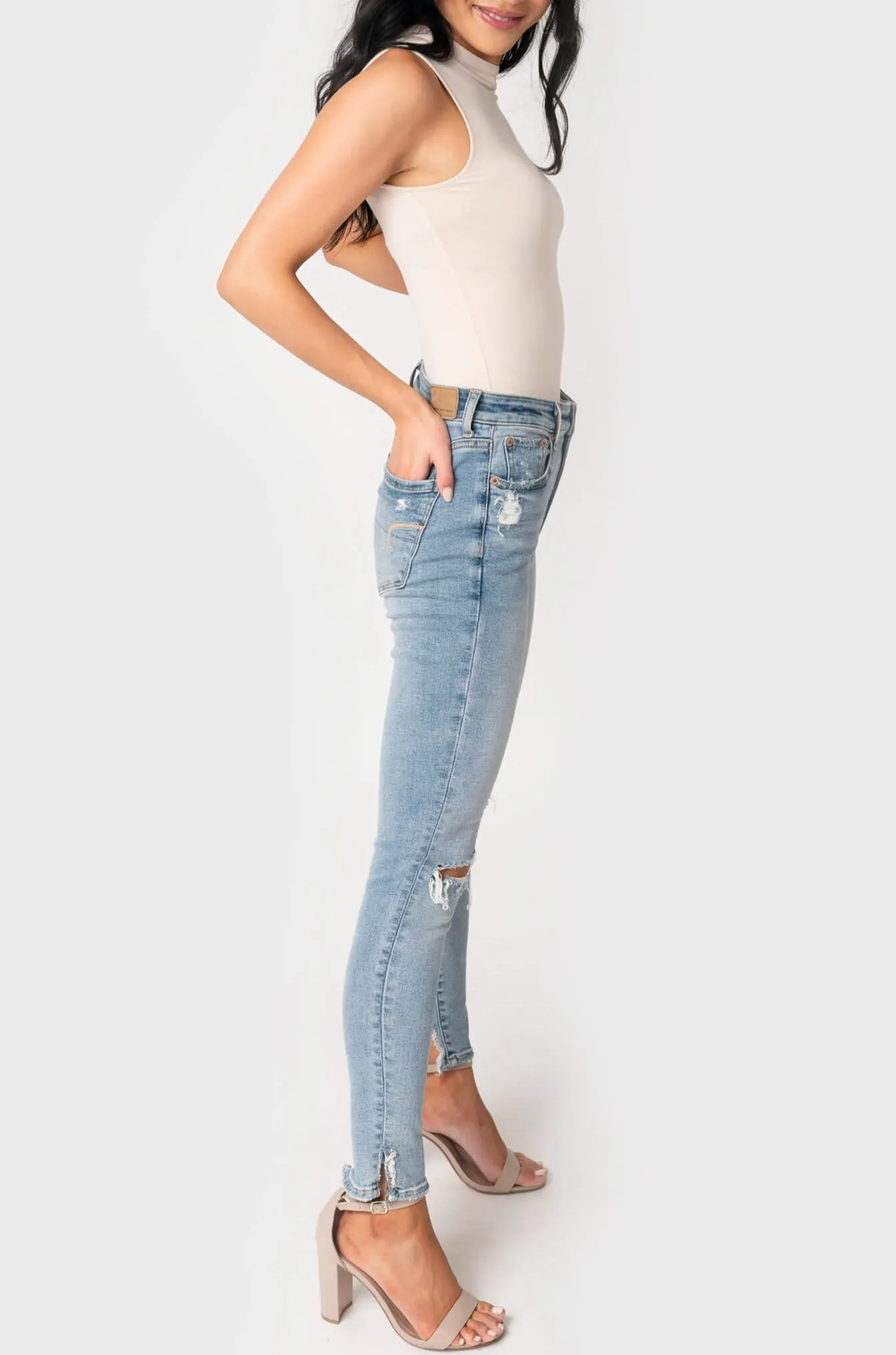 Jennifer Essential Mock Neck Bodysuit