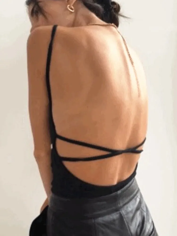 Jolie Backless Top