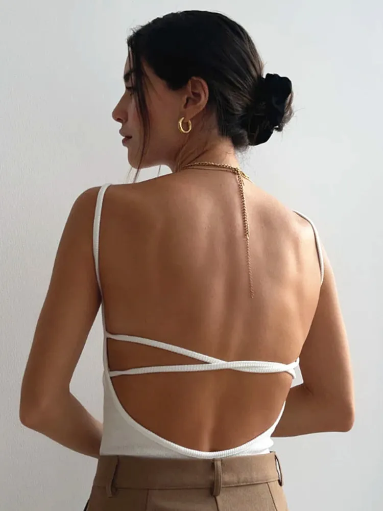 Jolie Backless Top