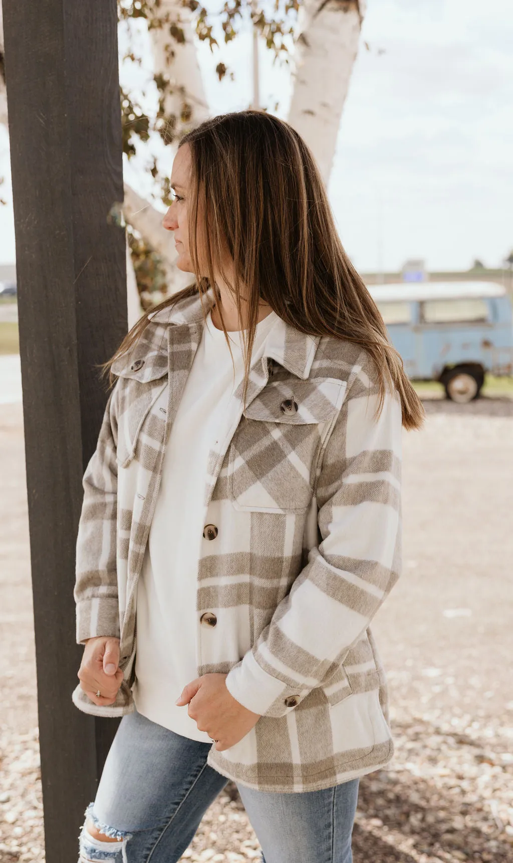 KAELA PLAID SHACKET 3 COLOR OPTIONS