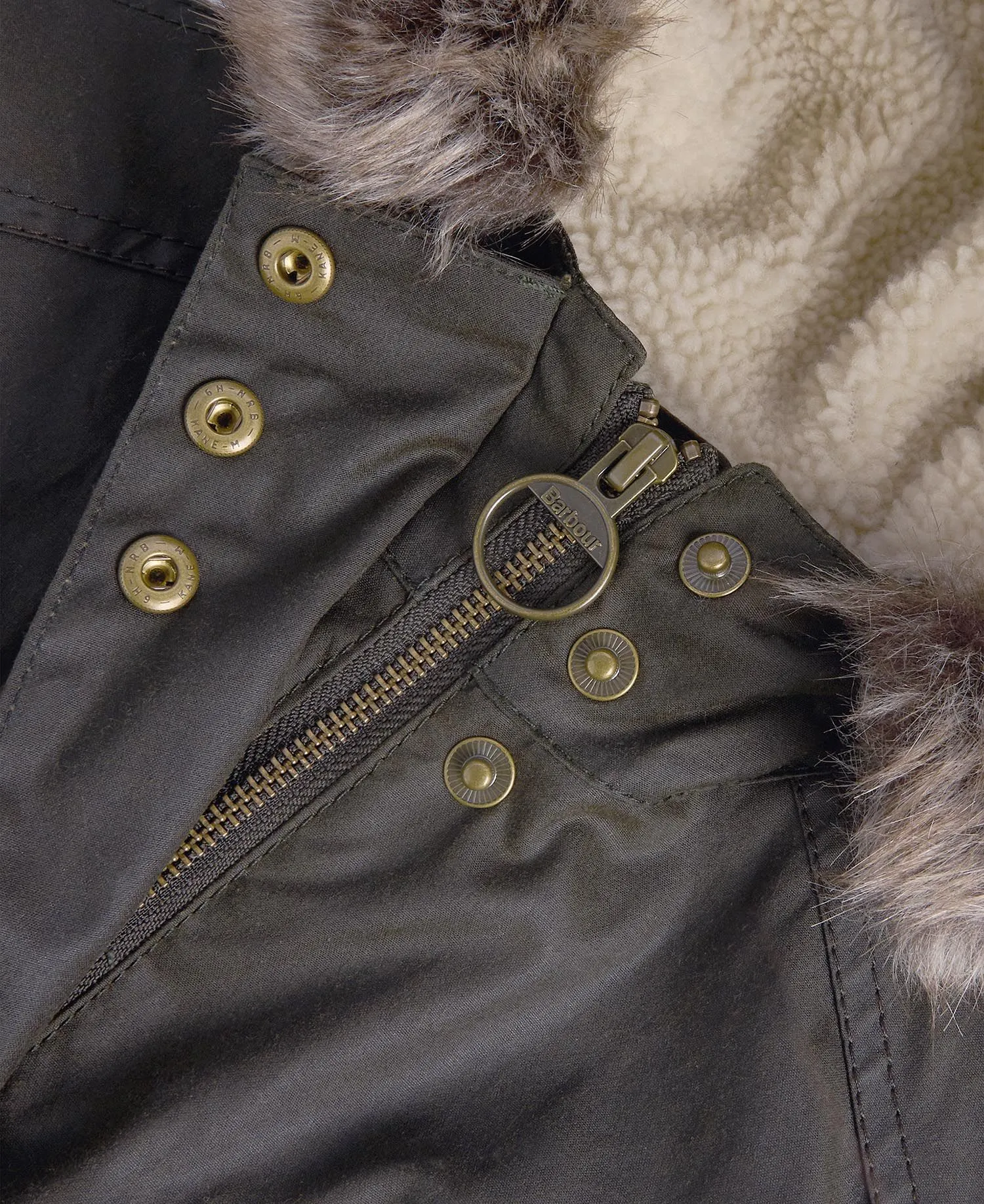 Kelsall Wax Parka - Olive