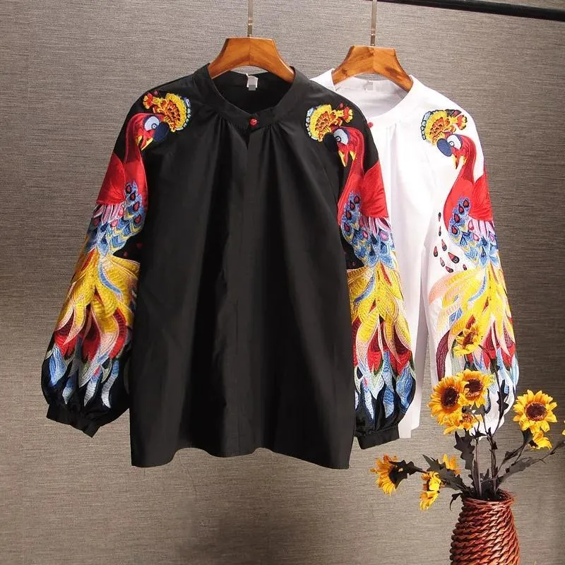 Luxury Renedy Embroidered Blouses