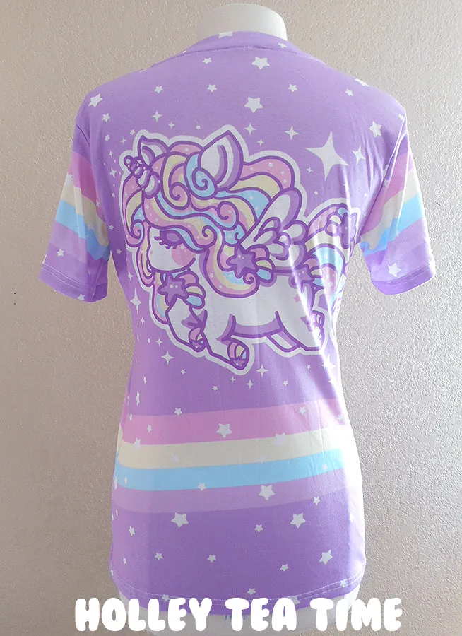 Magical Stardust Unicorn - Alicorn women's all over print t-shirt [made to order]