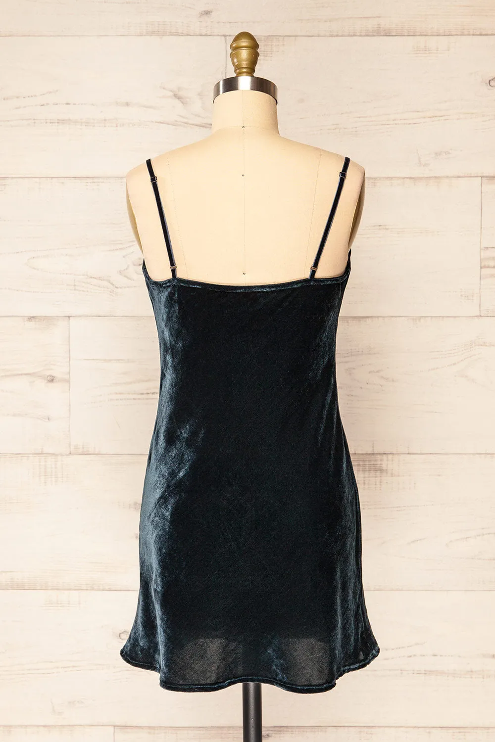 Melany | Short Velvet Dress