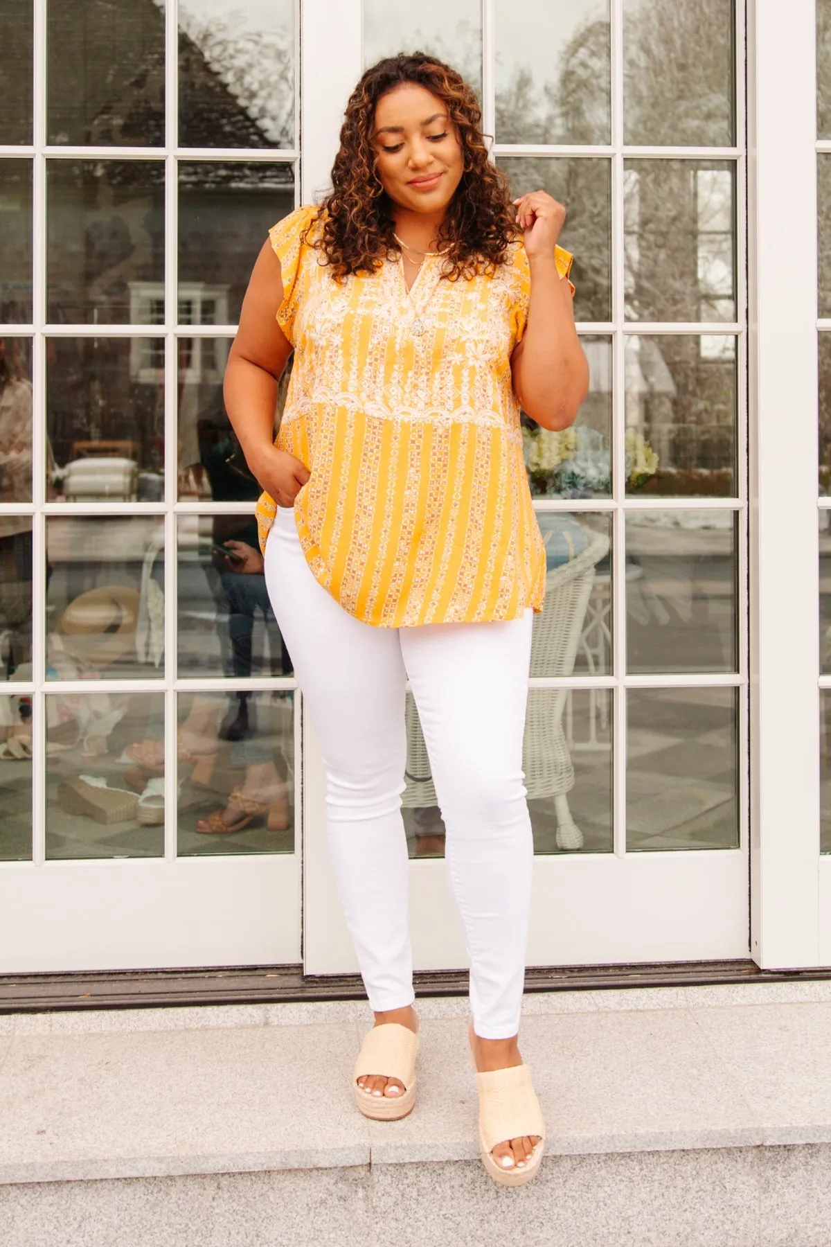 Mellow Yellow Blouse